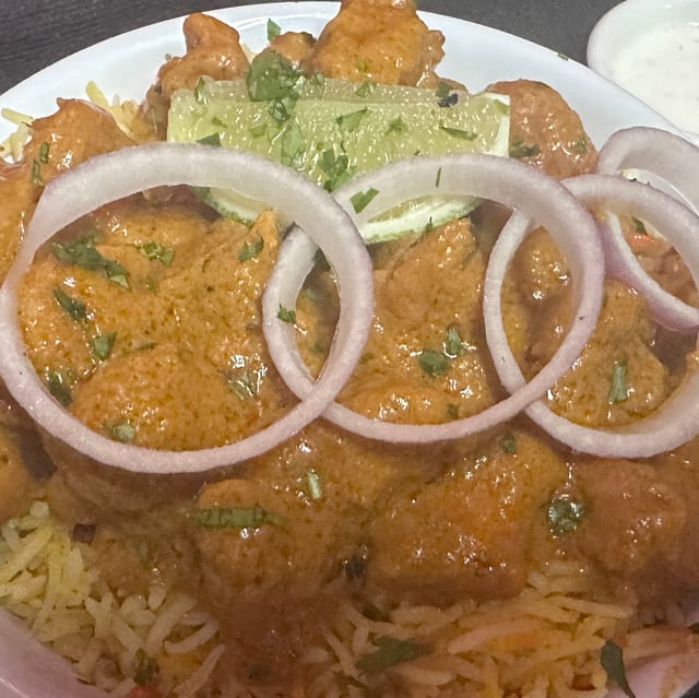 Fish Special Biryani.