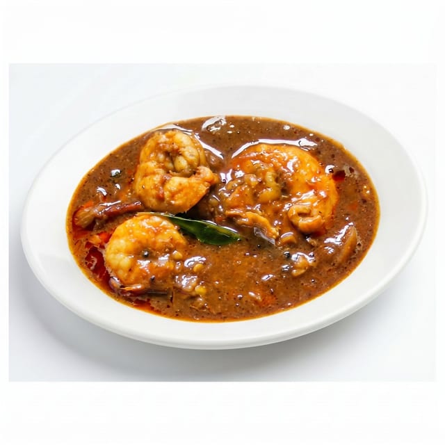 Shrimp Chettinad.