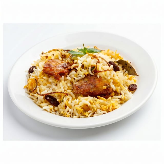 Fish Vijayawada Biryani.