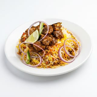Goat Fry Biryani
