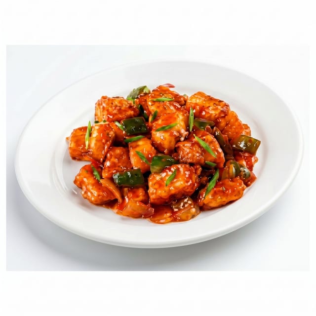 Chilli Paneer.