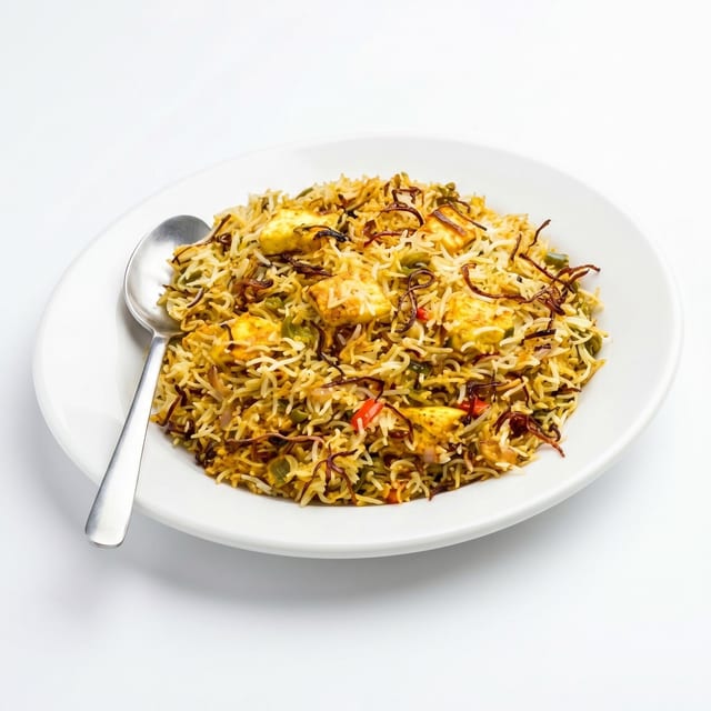 Paneer Vijayawada Biryani.