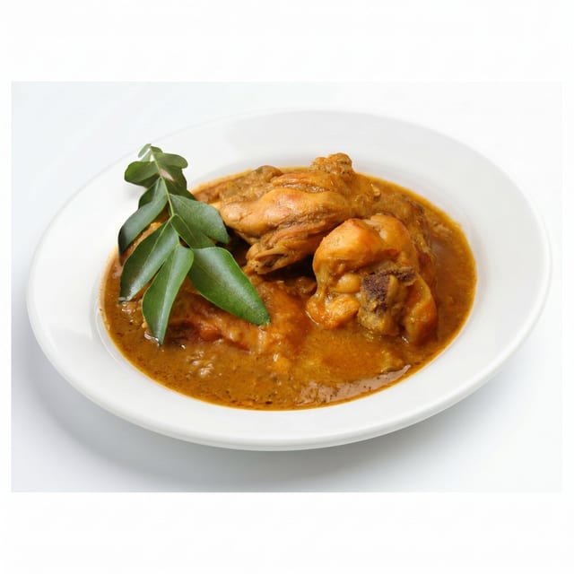 Andhra Chicken Curry.