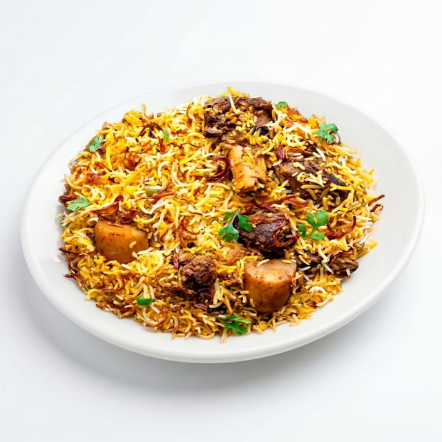 Goat Vijayawada Biryani.