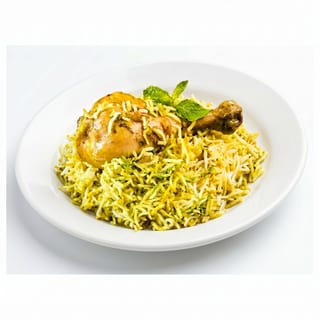 Pachi Mirchi Chicken Biryani