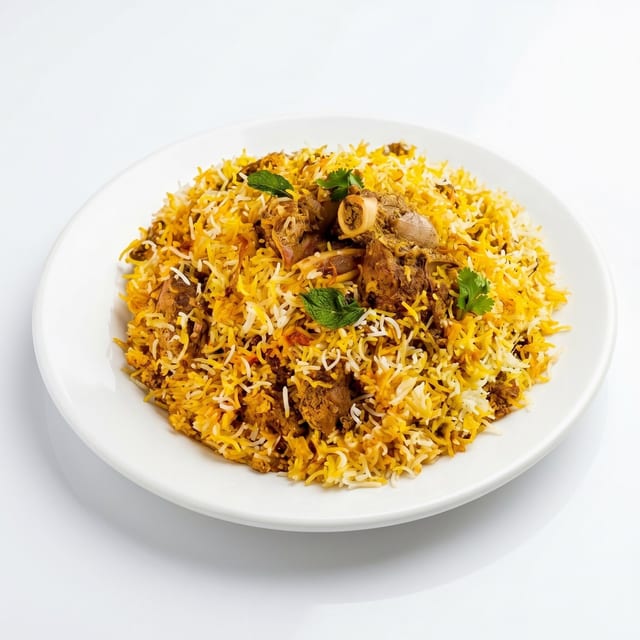 Lamb Fry Biryani.