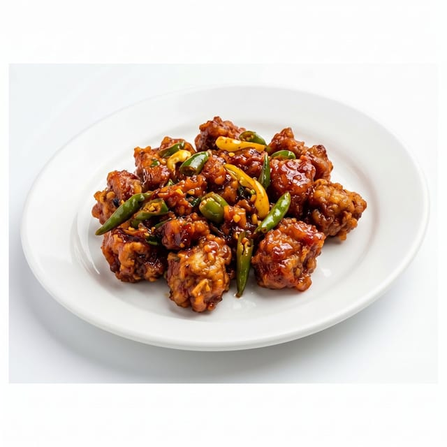 Chicken Manchurian.
