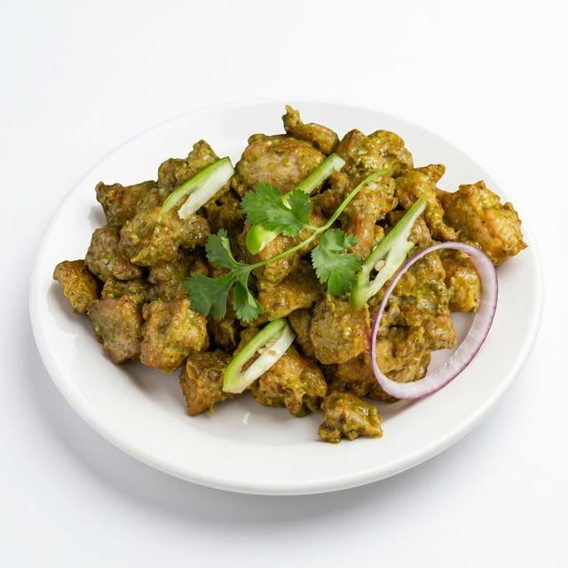 Pachi Mirchi Chicken Fry.