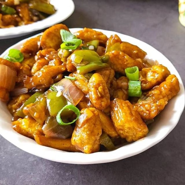 Chilli Babycorn.
