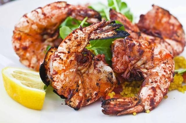 Tandoori Shrimp.